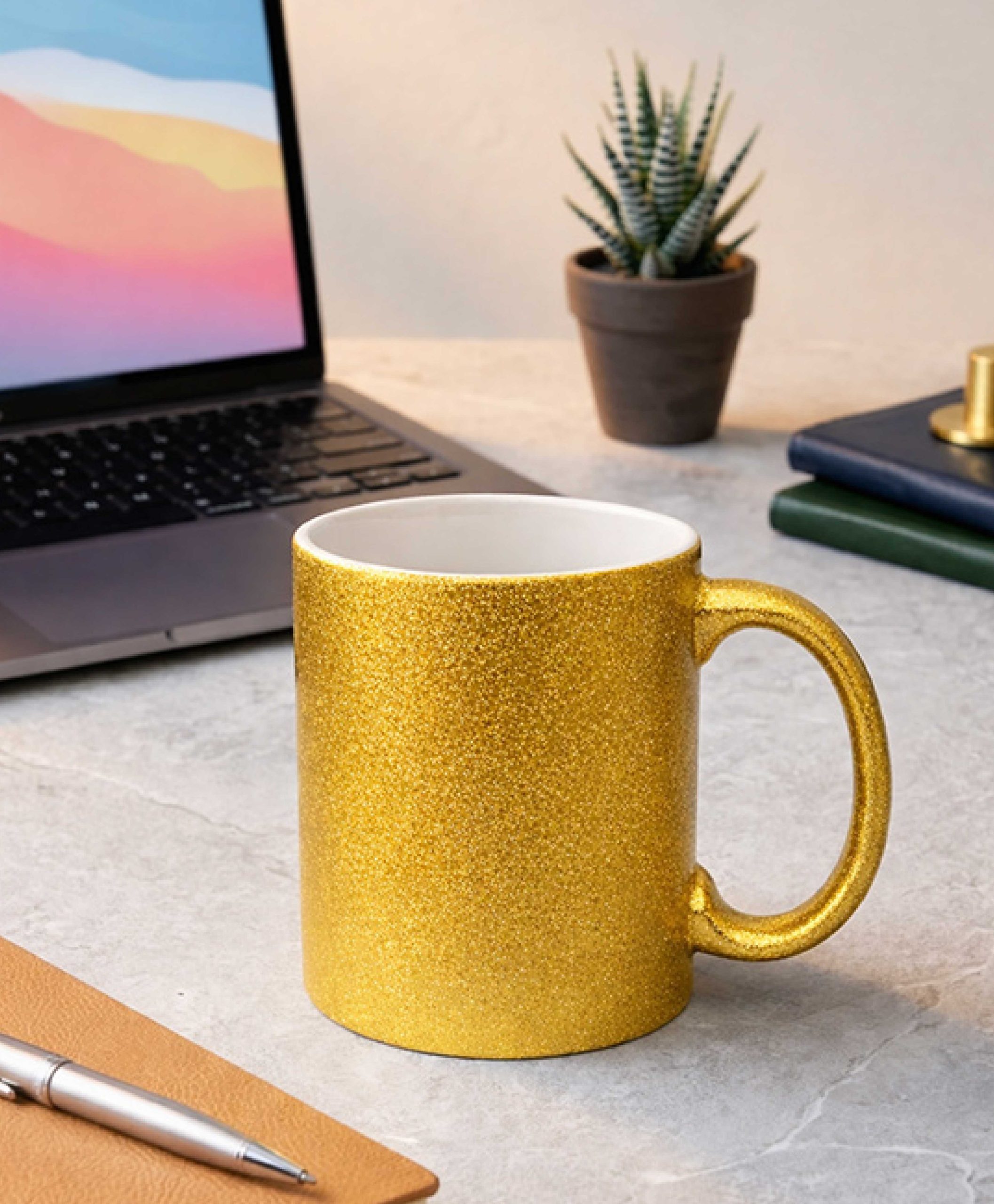 Tazza Glitter Personalizzata