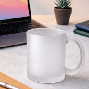 Tazza in Vetro Satinato Personalizzata
