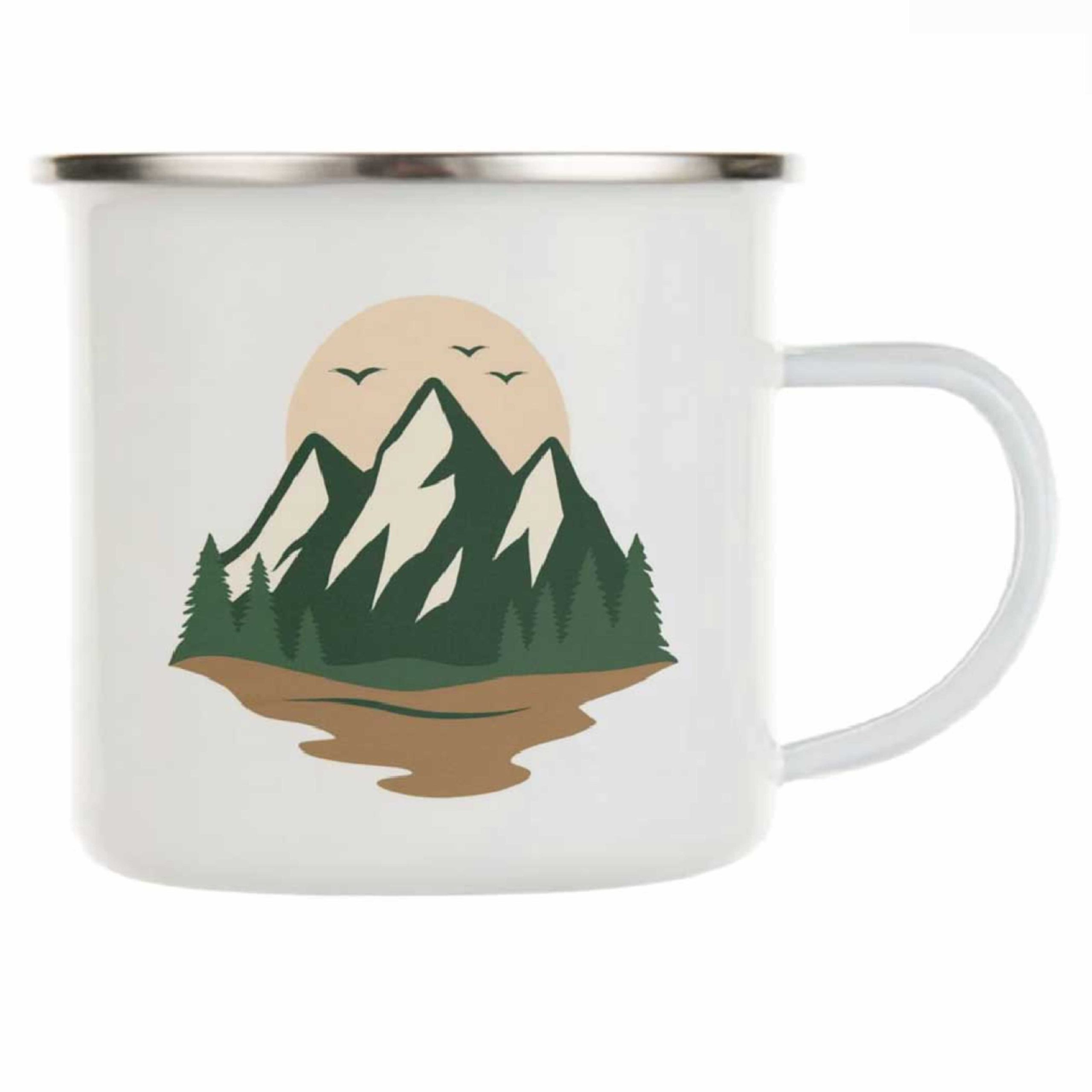 Tazza in Metallo Smaltato Personalizzata - Image 2